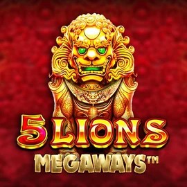 5 Lions Megaways slot visual from Pragmatic Play available on glorioncasino-no.com