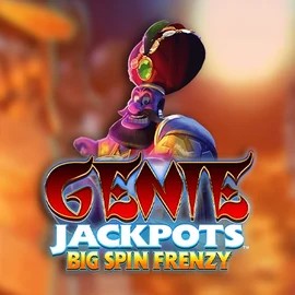 Genie Jackpots: Big Spin Frenzy logo by Blueprint Gaming Glorion Casino