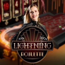 Lightning Roulette slot icon by Evolution, available at Glorion Casino