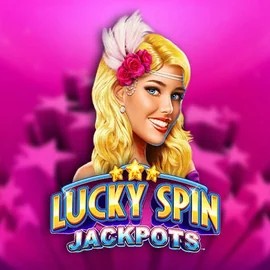 Lucky Spin Jackpots slot logo by Novomatic at Glorion Casino