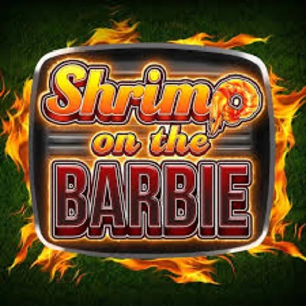 Shrimp on the Barbie slot logo by Greentube at Glorion Casino