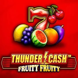Thunder Cash Fruity Fruity slot logo by Novomatic at Glorion CasinoThunder Cash Fruity Fruity