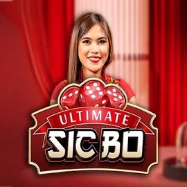 Ultimate Sic Bo online game logo by Ezugi on glorioncasino-no.com